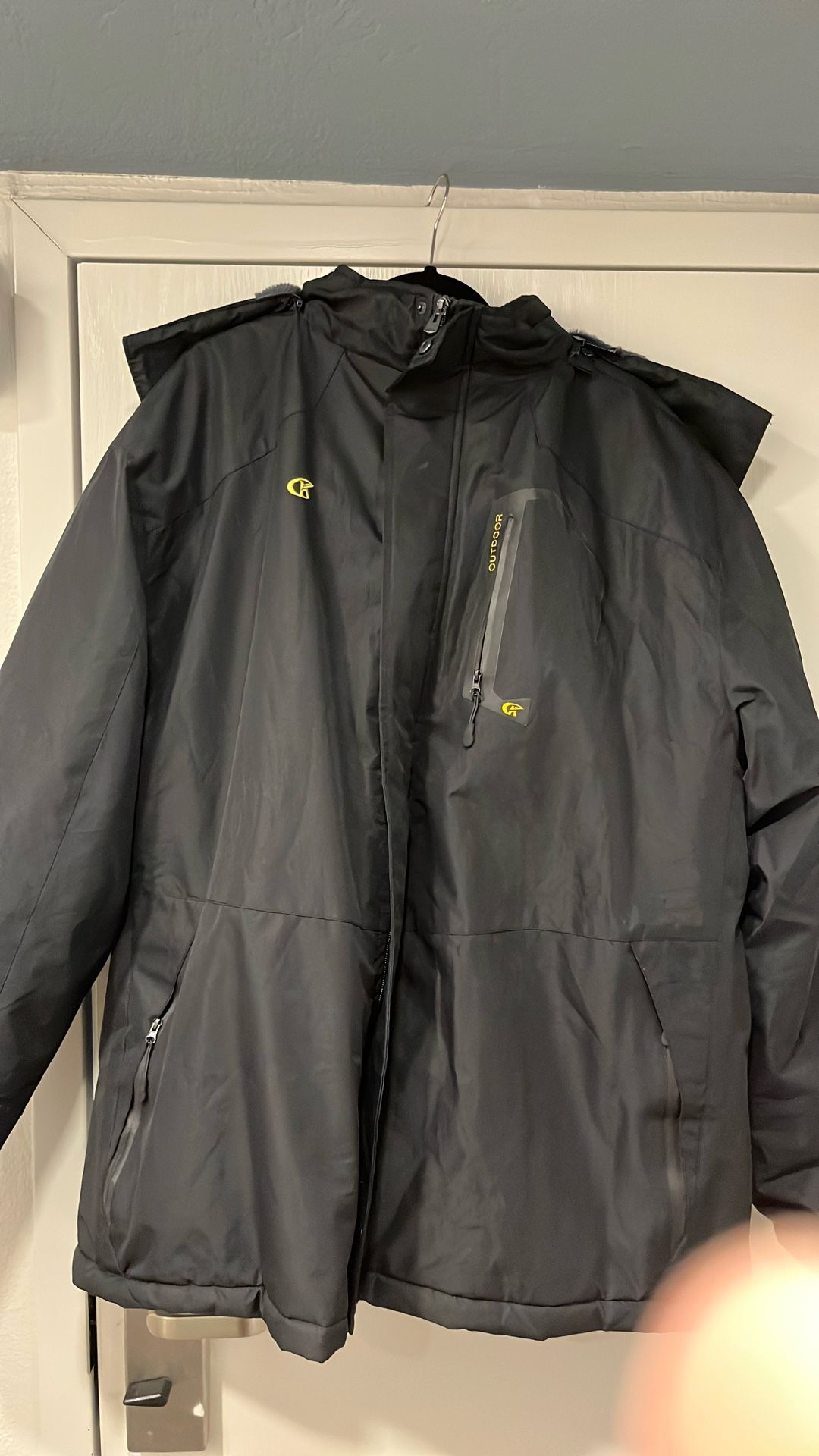 Snow Jacket. Fur Lined With