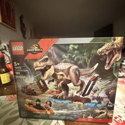 Lego Jurrassic World T.Rex River Escape Set 76975