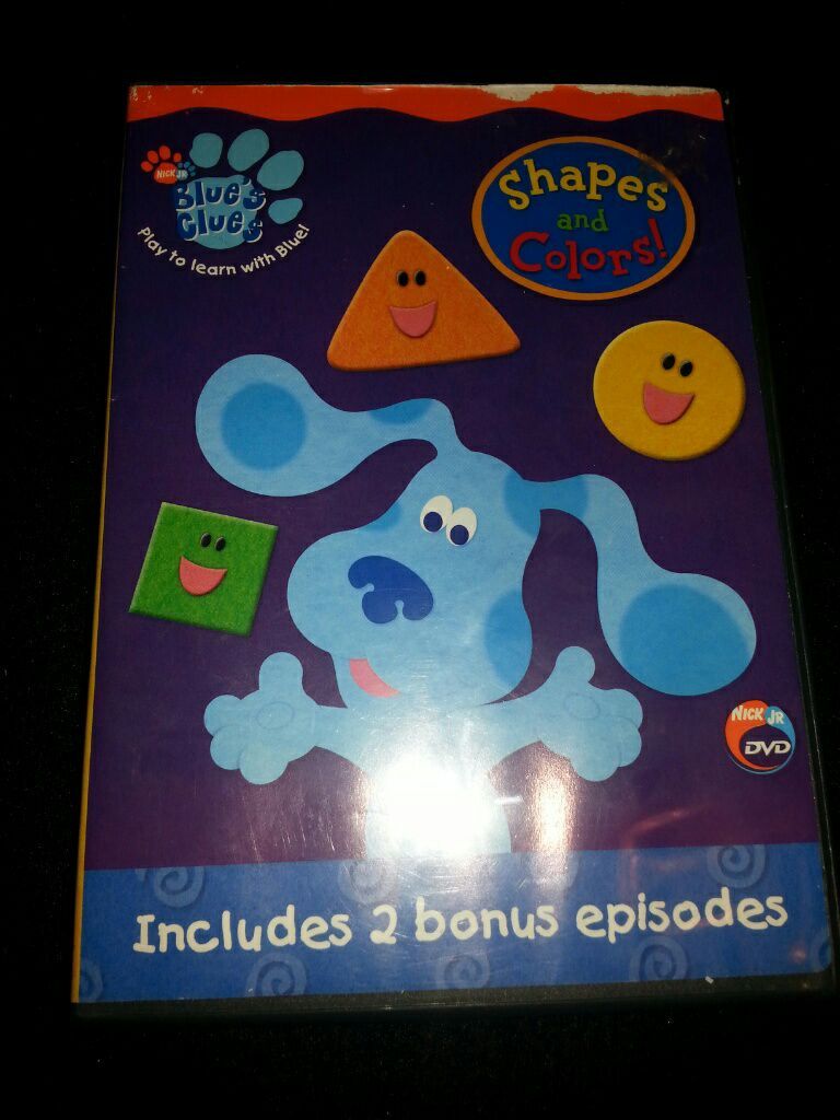 Blue's Clues DVD "Shapes and Colors"