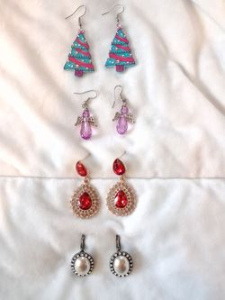 Festive Holiday Fun Dangle Earrings Bundle