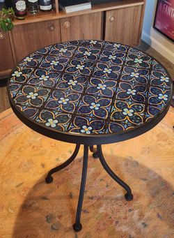 Mosaic dining table