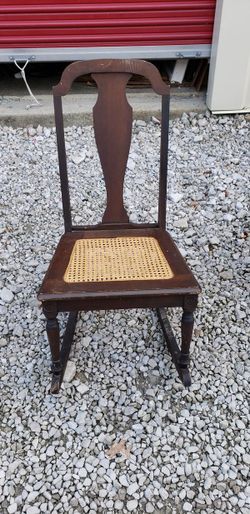 Vintage Wood Kids Rocker