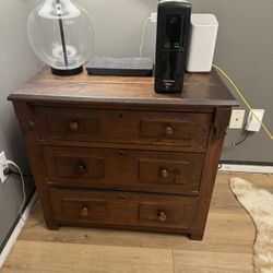 Antique Walnut Dresser