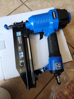 Kobalt Nailer 2-1/2-in 16 -Gauge Pneumatic Straight Finish Nailer