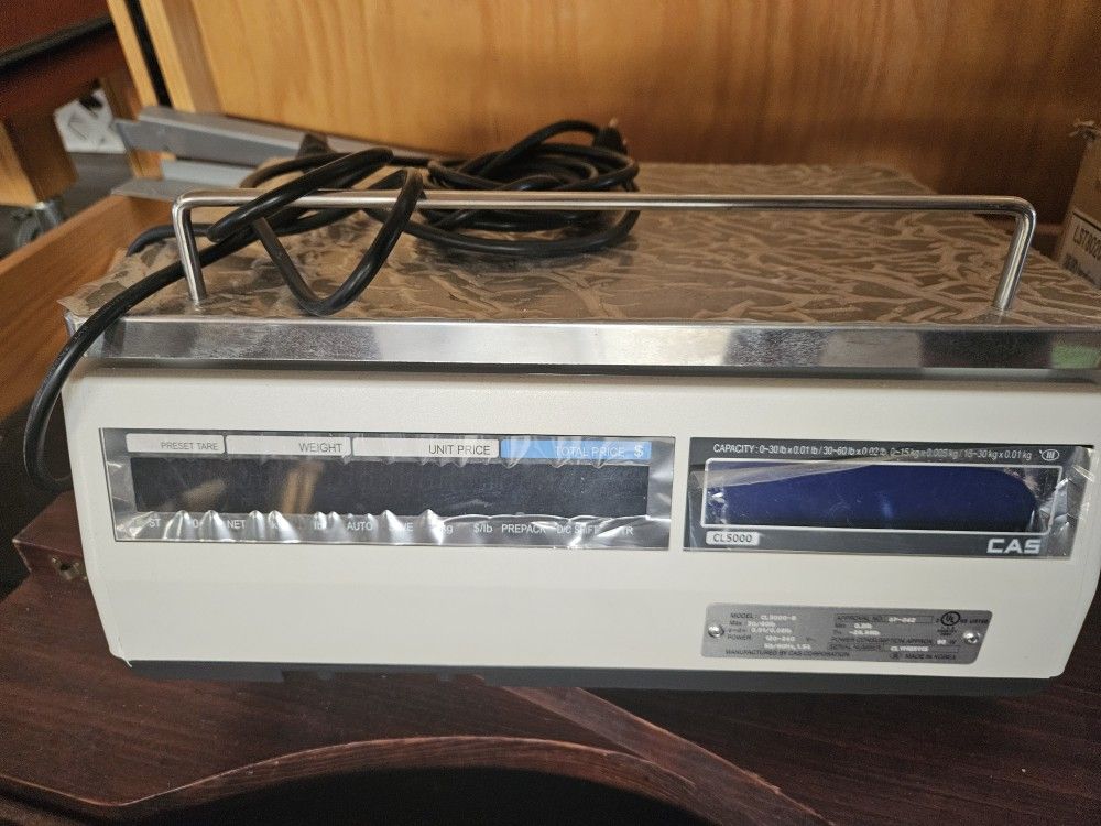 Dual Range Price Computing Scale Printer