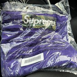 Supreme Purple Box Logo T-shirt - XL