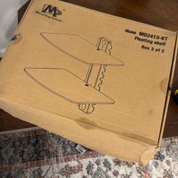 Brand New Floating Wall Shelves – 2 Pack