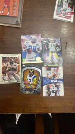 Selling 5 NFL cards