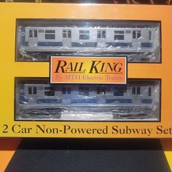 Railking Mth R42 A TRAIN 2 Car Set