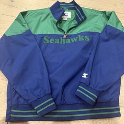Seahawks Retro Windbreaker 