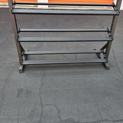 3-Tier Dumbbell Weight Rack
40"X60" Height/long, price $230
