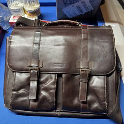 Kenneth Cole Leather Shoulder Bag (men’s)