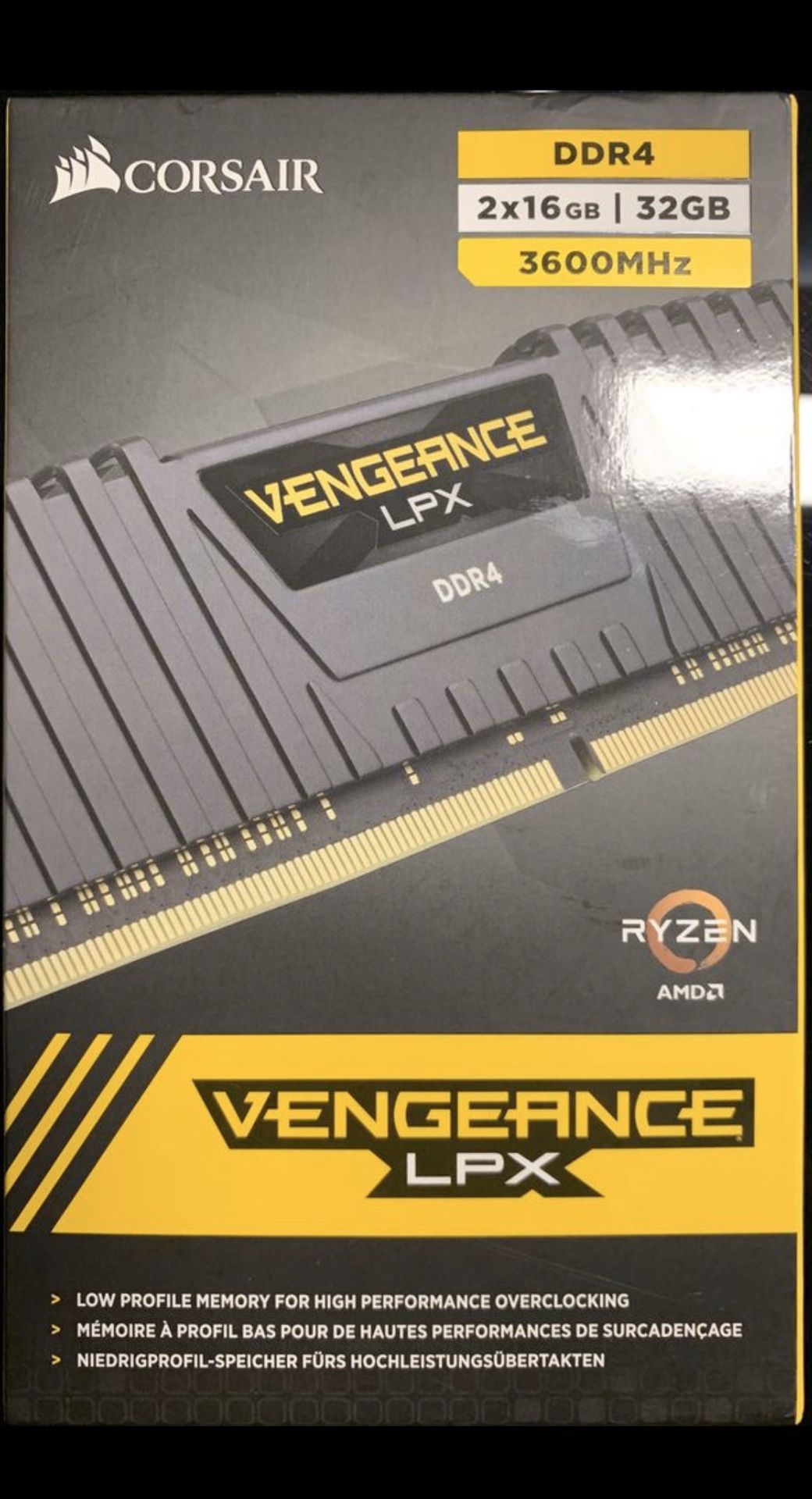 Corsair Vengeance LPX DDR4 32gb(2x16) 3600MHz CL20