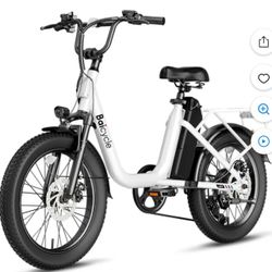 Baicycle U03 Electric Bike for Adults, Peak 1200W Motor,80Miles Max Range & 28 MPH ,7 Speed Electric Bicycles, 48V & 624Wh Removable Battery , 20''Fat