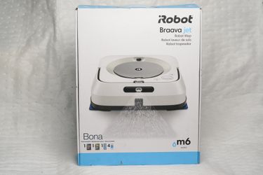 😍 New iRobot Braava Jet M6 (M6110) Wi-Fi Connected Robot Mop