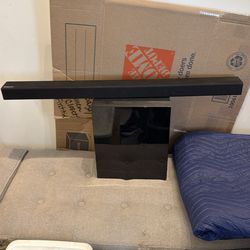 Samsung subwoofer and sound bar