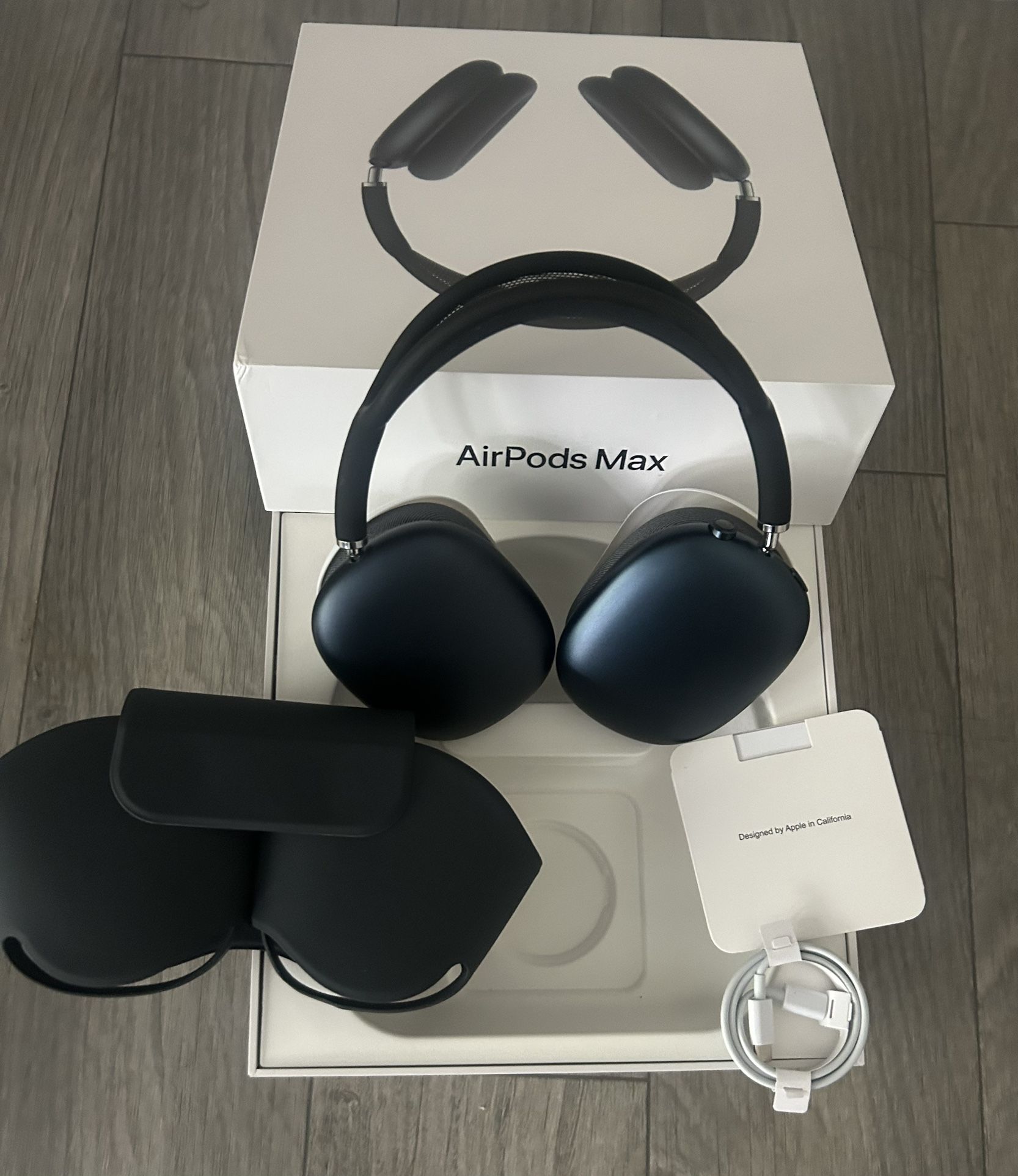 BRAND NEW Apple AirPods Max - Midnight | Wireless Over-Ear Headphones | Active Noise Cancellation | Spatial Audio