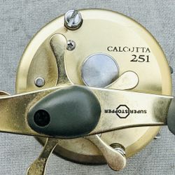 Shimano Calcutta 251 Left Hand Baitcasting Reel for Sale in Stuart