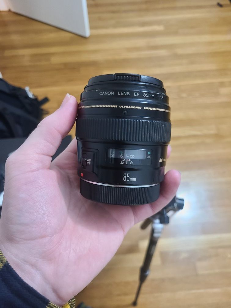 Canon 85mm f1.8