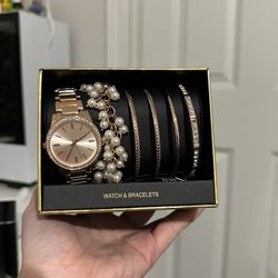 Folio Watch and Bracelet Set