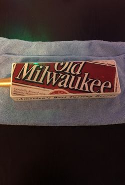 Old Milwaukee Tap Handle