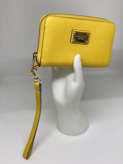 MICHAEL KORS 💥NEW💥 Yellow Wallet/Wristlet