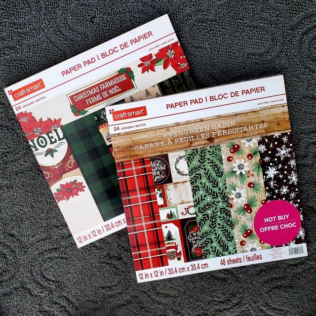 3 Craftsmart Paper Stacks. Two Xmas, One Spring/Easter
