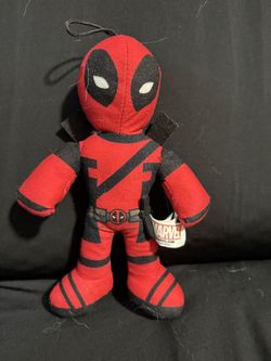 Marvel Deadpool 10” Plush Doll with Swords