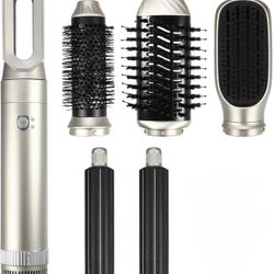 Hot Air Brush, 5 in 1 Hair Dryer Brush, Detachable Hair Dryer Styler Volumizer Hair 
