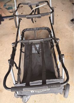 Barely used universal double stroller