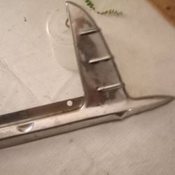 1953,54 Chevy Gas Tank Original Chrome Guard