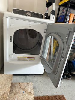 Samsung front load gas drier