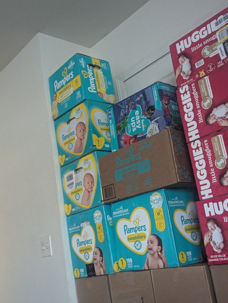 Pampers And Huggies For Sale Cheap $25 Each