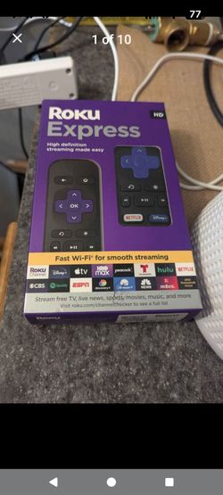 Roku with box still new with extra stuff