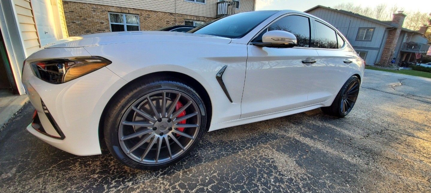 Niche Staggered M157 Wheels 20x8.5 / 20x10 5x114.3 5x4.5 With Nitto Tires
