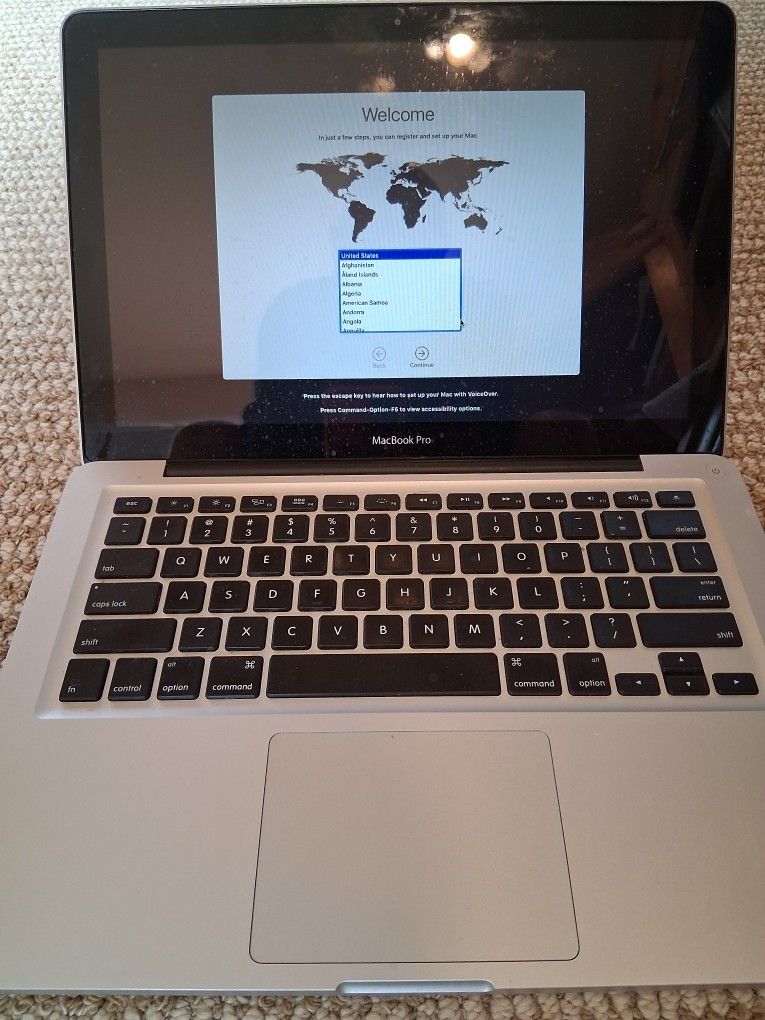 Older MacBook (Catalina OS)