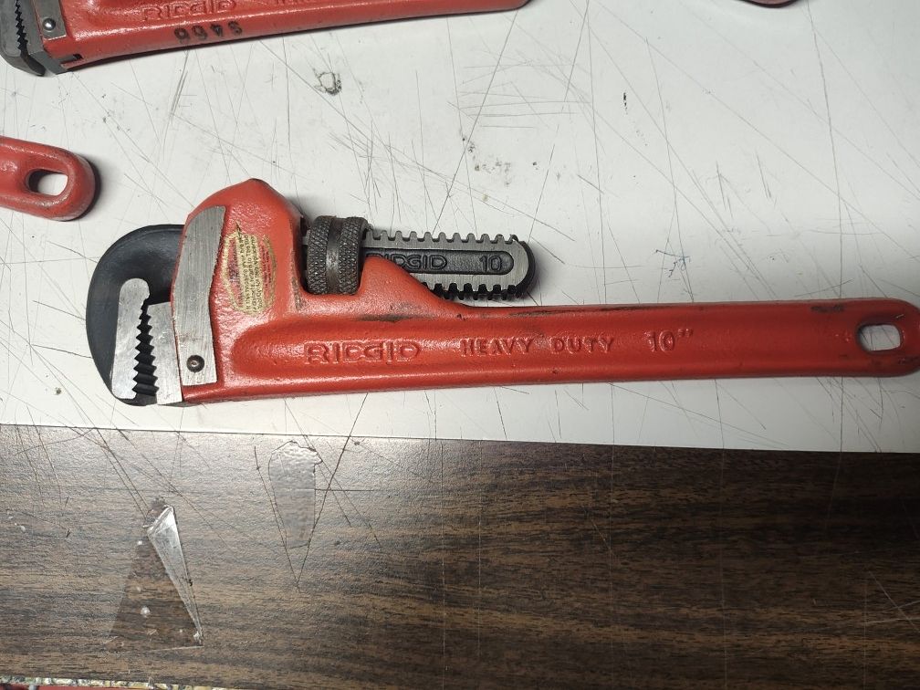 Rigid 10 Pipe Wrench New