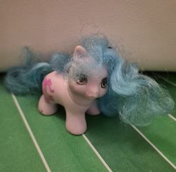 Hasbro VtG 1989 MLP G1 My Little Pony Baby Giggles 2.5" Figure 