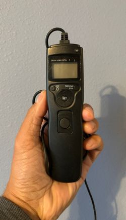 Remote control timer for Canon - used w/ 80D