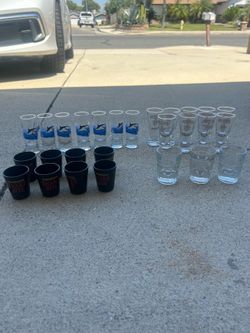 Vintage Shot Glass Collection Lot – 23 Pieces (Sets Available Separately!)