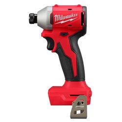 New Milwaukee M18 18V Lithium-Ion Brushless Cordless 1/4 in. Compact Impact Driver (Tool Only)