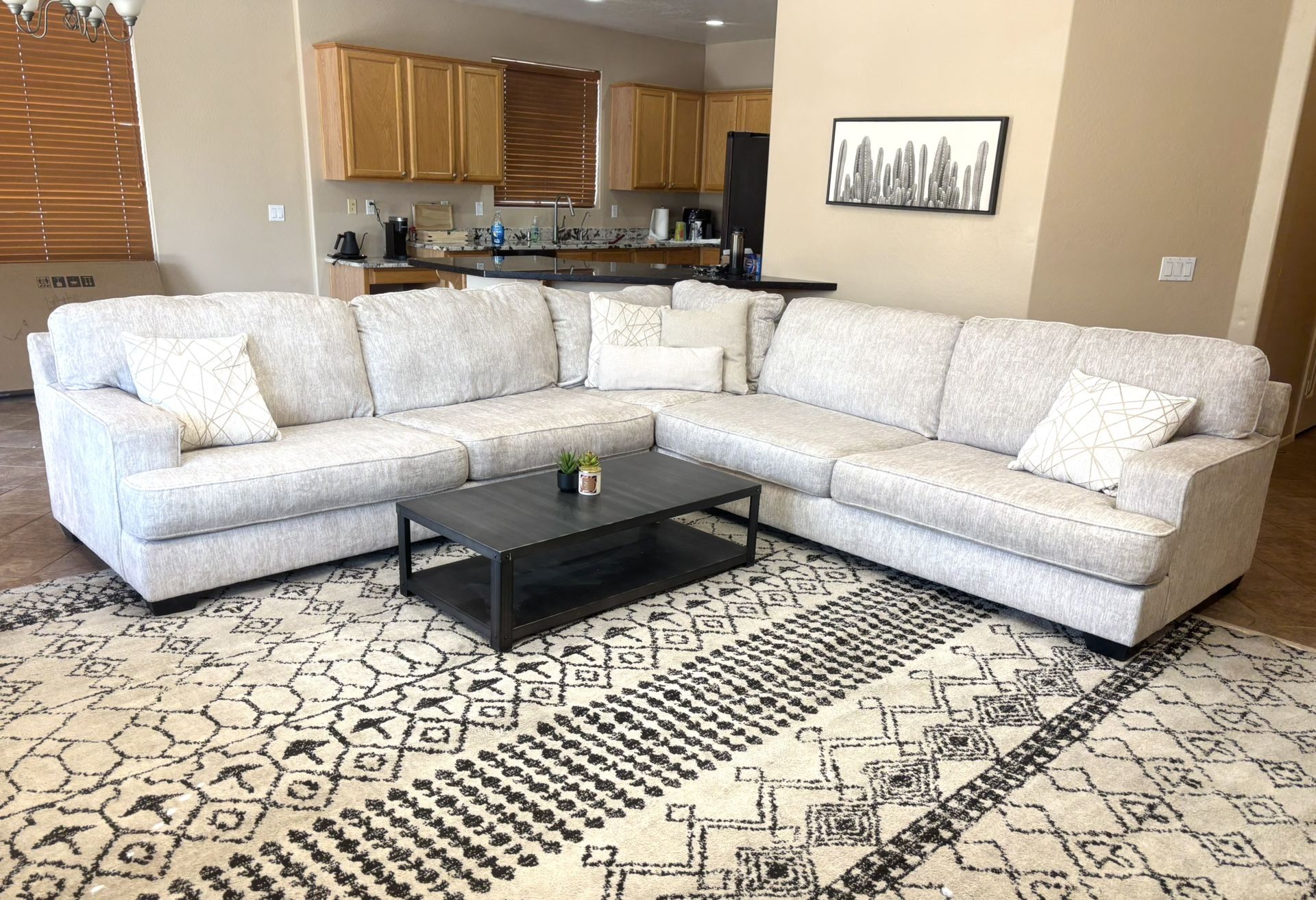 Like New Ashley Rawcliffe L-Sectional