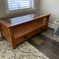 Coffe Table -side Table- Buffet Table And Tv Stand (tv Not Included)