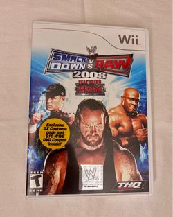 WWE: Smackdown vs Raw 2008 (Wii)