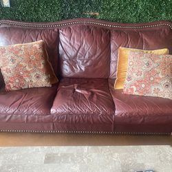 Leather Couch