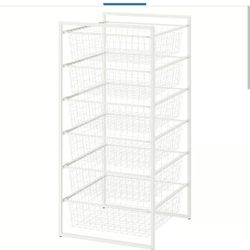 Freestanding closet drawer set (5 drawers)