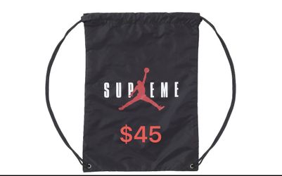 Supreme x Jordan String Gym Bag