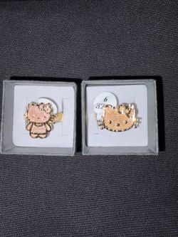 HK Rings Gold Tone Gold Filled Gold Plated