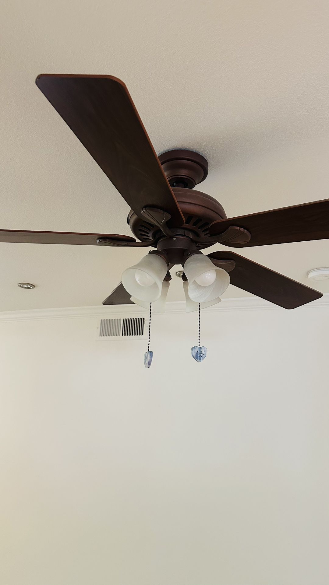 2 Indoor LED Ceiling Fan And Light