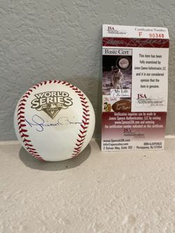 Mariano Rivera Autographed ‘09 World Series JSA Authenticated Baseball 